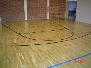 Parkett Geschäftsräume Sporthalle Turnhalle Krauß Koserow